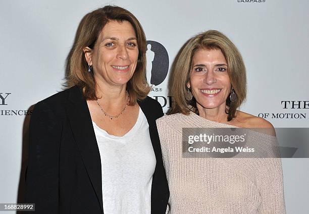 Editors Maryann Brandon and Mary Jo Markey attend 'Turning The Page: Storytelling in the Digital Age' presented by The Academy Of Motion Pictures...