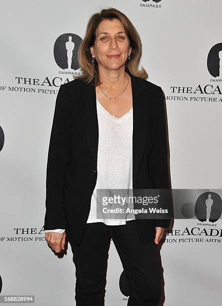 Editor Maryann Brandon attends 'Turning The Page: Storytelling in the Digital Age' presented by The Academy Of Motion Pictures Arts And Sciences at...