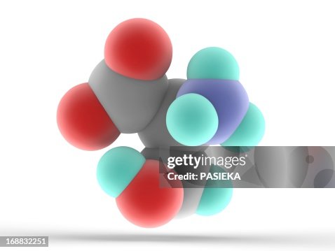 Serine molecule Serine molecule