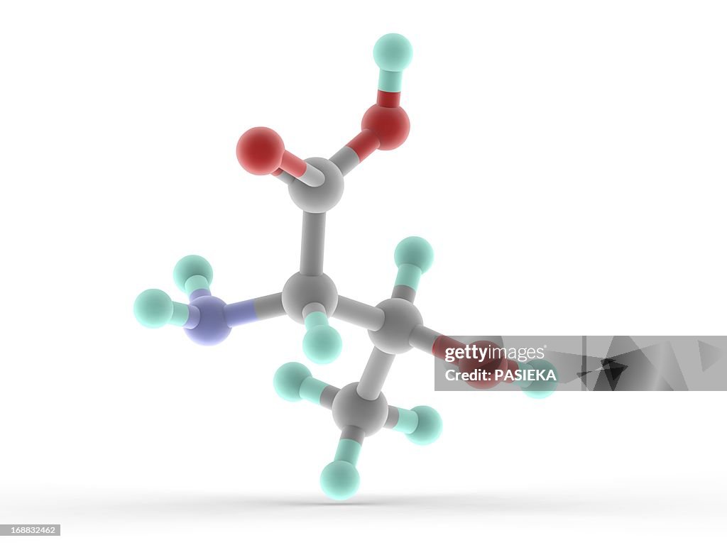 Threonine molecule