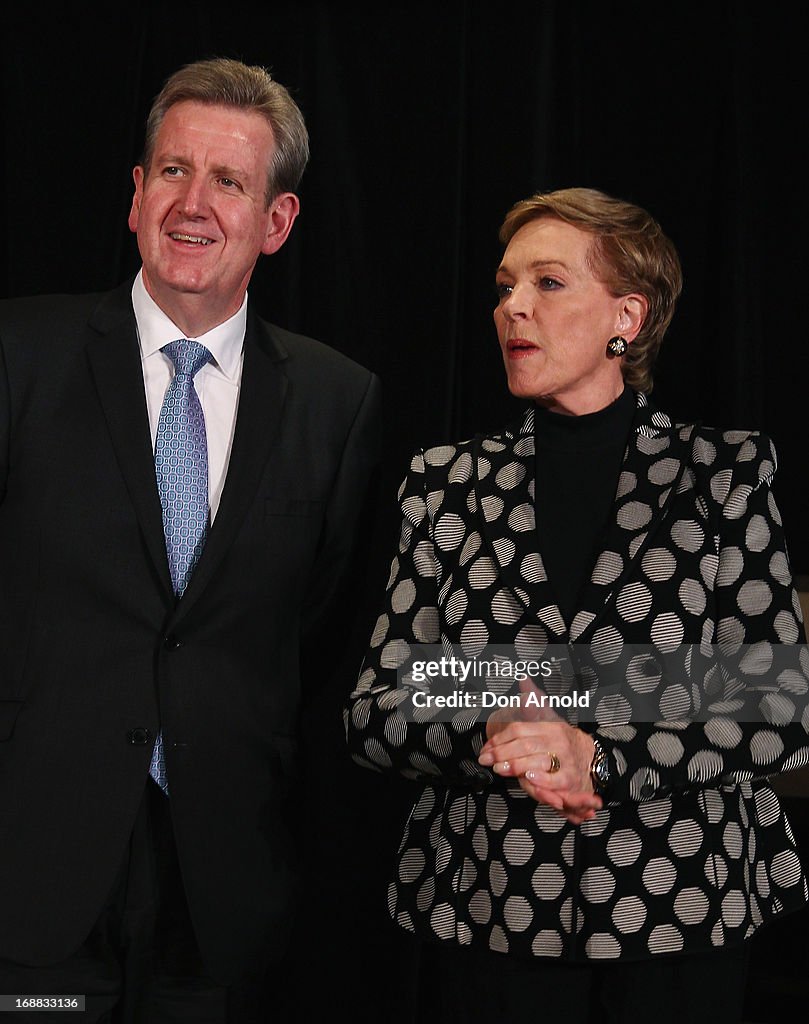 "An Evening With Julie Andrews" Media Call