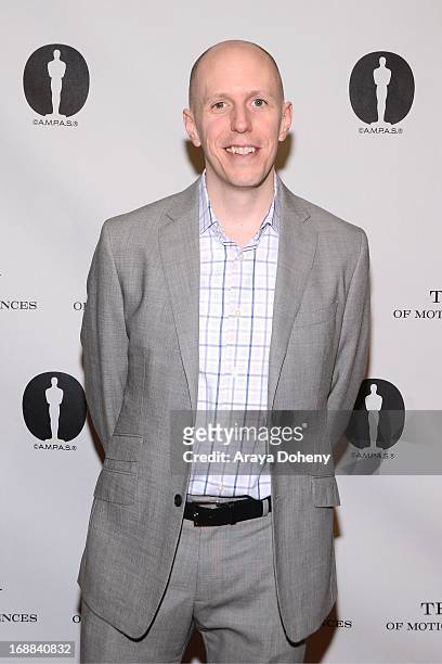John August attends 'Turning The Page: Storytelling in the Digital Age' presented by The Academy Of Motion Pictures Arts And Sciences at the Academy...