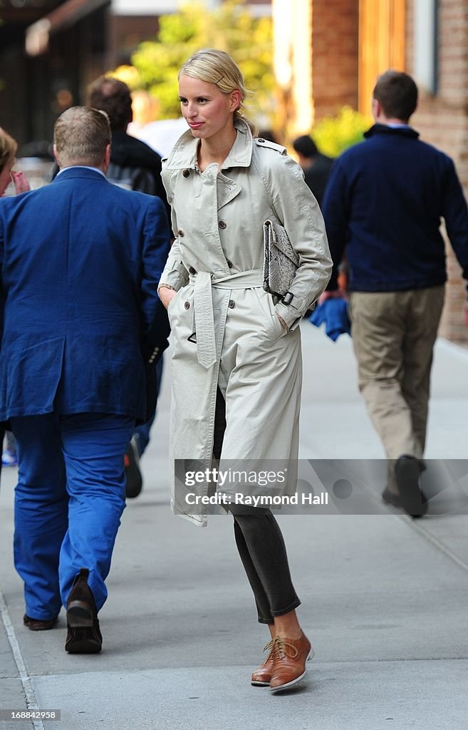Celebrity Sightings In New York City - May 15, 2013