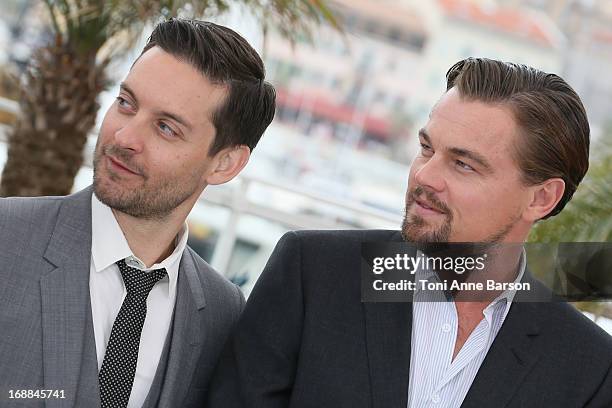 Leonardo Dicaprio And Tobey Maguire Photos And Premium High Res leonardo-dicaprio-and-tobey-maguire-photos-and-premium-high-res