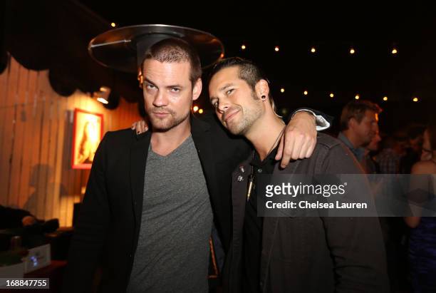 Actor Shane West and musician Nic Speck of Orgy attend Maxim's Hot 100 Celebration at Create Nightclub on May 15, 2013 in Hollywood, California.