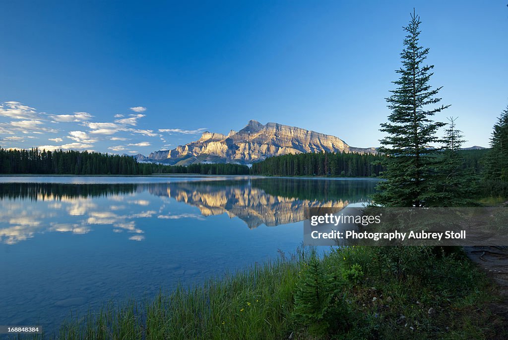 Still Morning on Two Jacks Lake