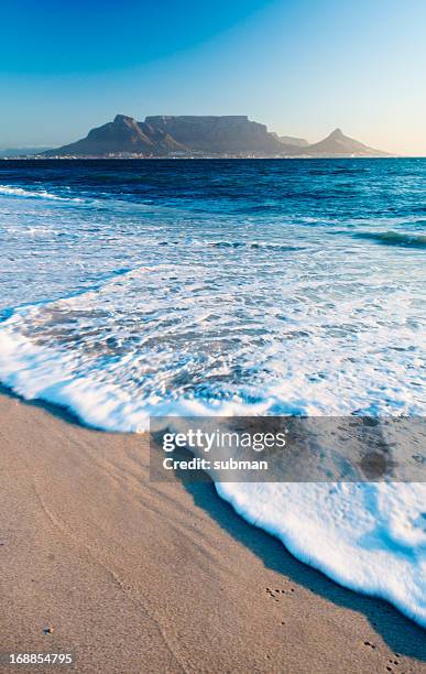 table mountain - cape town bildbanksfoton och bilder