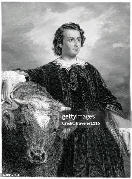 rosa bonheur - sculptor stock illustrations