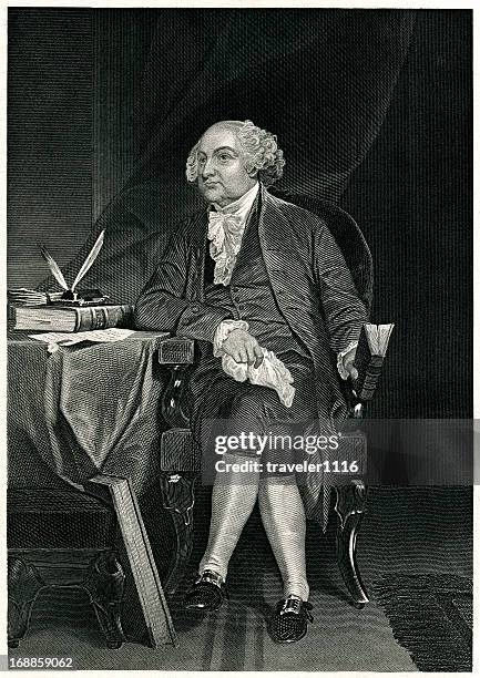 john adams - john adams stock illustrations