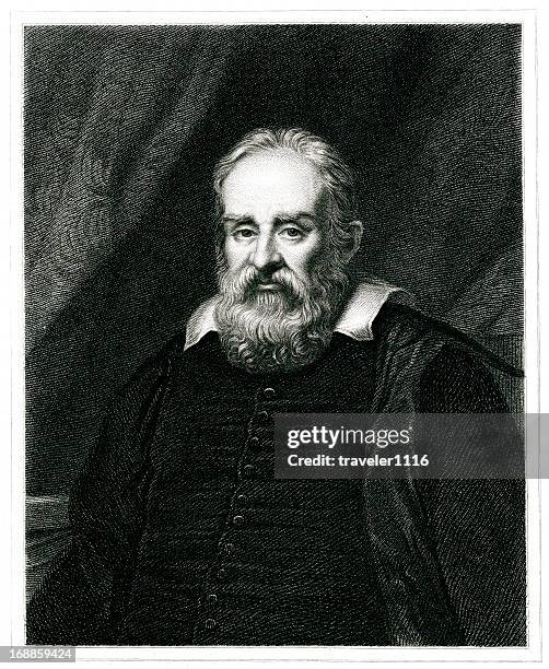 galileo galilei - galileo galilei stock-grafiken, -clipart, -cartoons und -symbole