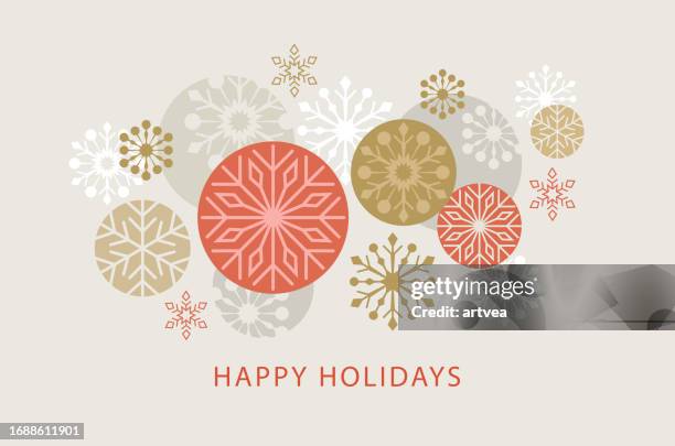 ilustrações de stock, clip art, desenhos animados e ícones de holiday christmas card - feriado