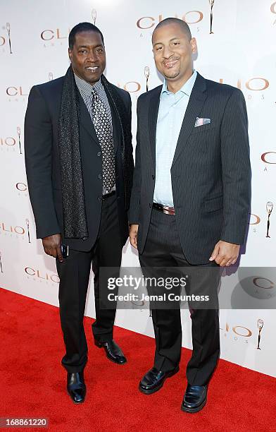 Phillip Adler and Dillon Brown attend The 2013 Clio Awards at American Museum of Natural History on May 15, 2013 in New York City.