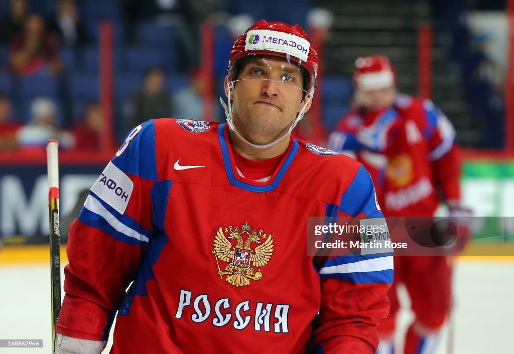 Russia v USA - 2013 IIHF Ice Hockey World Championship Quarterfinals