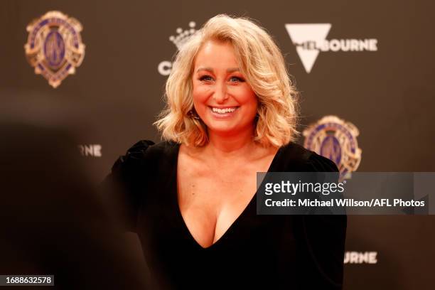 Jane Bunn is seen during the 2023 Brownlow Medal at Crown Palladium on September 25, 2023 in Melbourne, Australia.
