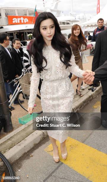 Fan Bingbing is seen during The 66th Annual Cannes Film Festival on May 16, 2013 in Cannes, France.