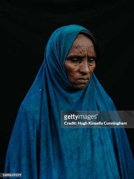 Doudou, a member of a nomadic group from Chad poses for a portrait on September 21, 2023 in Niangara, Congo. Tensions between local Congolese...