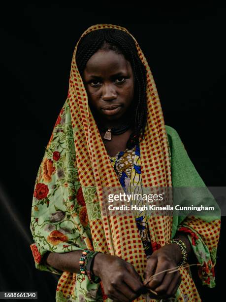 Hassin, a member of a nomadic group from Chad poses for a portrait on September 21, 2023 in Niangara, Congo. Tensions between local Congolese...