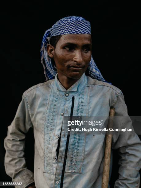 Youssoupha, a member of a nomadic group from Chad poses for a portrait on September 21, 2023 in Niangara, Congo. Tensions between local Congolese...