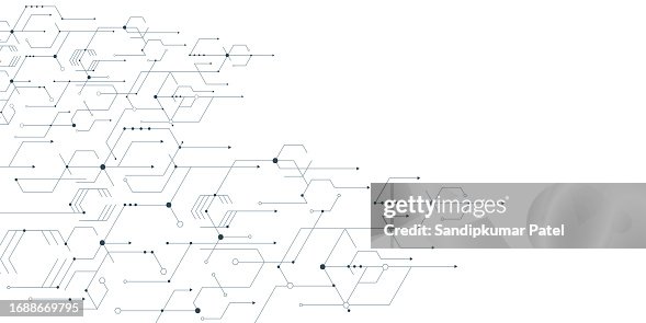 Science network pattern, connecting lines and dots on simple background Science network pattern, connecting lines and dots on simple background
