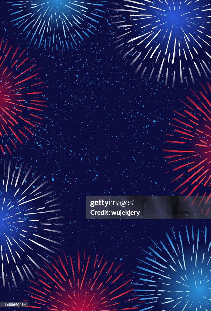 Fireworks background