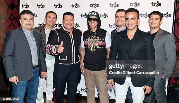 Reggaeton and hip hop songwriter and recording artist Ramon Luis Ayala Rodriguez aka Daddy Yankee attends the 2013 TR3S Upfront at Webster Hall on...