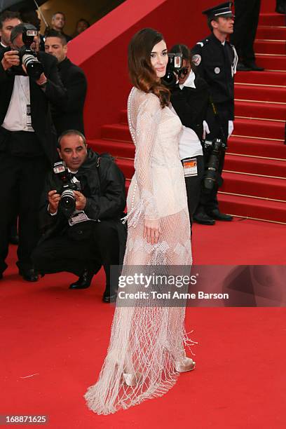 Paz Vega attends the Opening Ceremony and Premiere of 'The Great Gatsby' at The 66th Annual Cannes Film Festival at Palais des Festivals on May 15,...