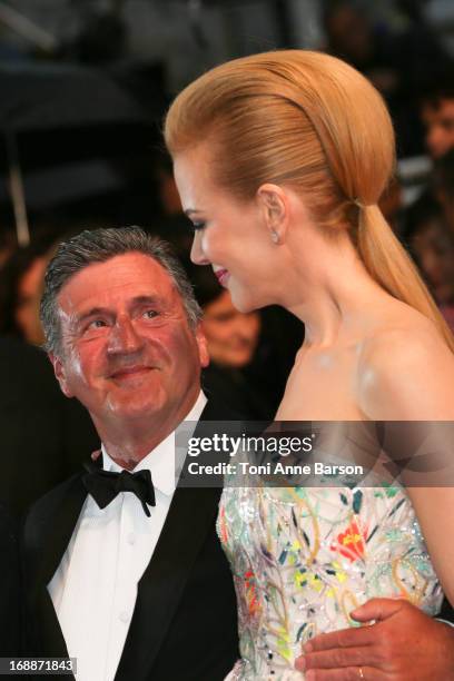 Daniel Auteuil and Nicole Kidman attend the Opening Ceremony and Premiere of 'The Great Gatsby' at The 66th Annual Cannes Film Festival at Palais des...