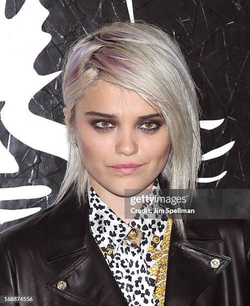 Sky Ferreira attends the Versus Versace launch hosted by Donatella Versace at the Lexington Avenue Armory on May 15, 2013 in New York City.