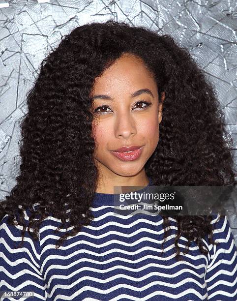 Corinne Bailey Rae attends the Versus Versace launch hosted by Donatella Versace at the Lexington Avenue Armory on May 15, 2013 in New York City.