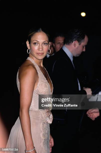 Jennifer Lopez during Jaguar's Tribute to Style - hosted my Marc Anthony, held at the Barker Hangar in Santa Monica, California, United States, 18th...