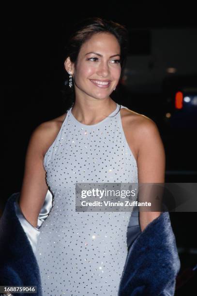 Jennifer Lopez attends the "Selena" Hollywood premiere at Pacific's Cinerama Dome in Hollywood, California, United States, 13th March 1997.