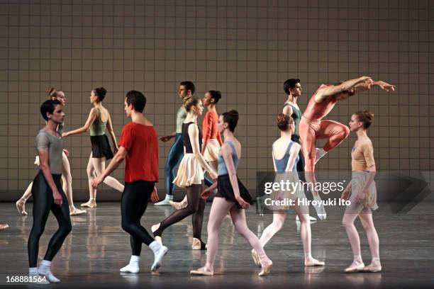 New York City Ballet performing in its American Music Festival at the David H. Koch Theater on Friday night, May 10, 2013.This image:Adrian...