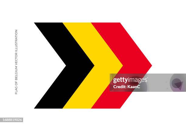 stockillustraties, clipart, cartoons en iconen met flag of belgium stock illustration. belgian flag. - belgische vlag