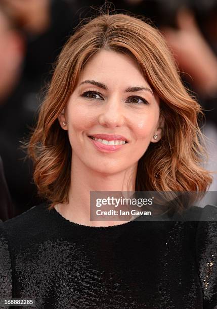 Director Sofia Coppola attends 'The Bling Ring' premiere during The 66th Annual Cannes Film Festival at the Palais des Festivals on May 16, 2013 in...