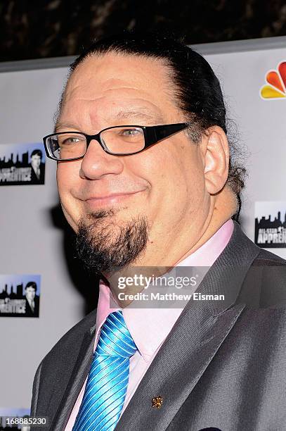 Penn Jillette attends the "All Star Celebrity Apprentice" Red Carpet Event at Trump Tower on May 16, 2013 in New York City.