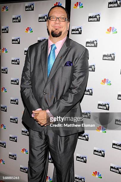Penn Jillette attends the "All Star Celebrity Apprentice" Red Carpet Event at Trump Tower on May 16, 2013 in New York City.