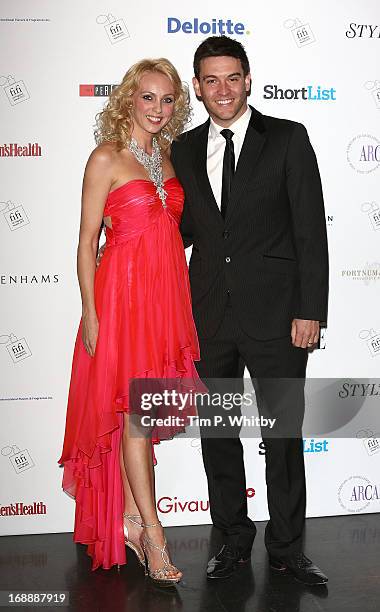 Camilla Dallerup and Kevin Sacre attend the FiFI UK Fragrance Awards 2013 at The Brewery on May 16, 2013 in London, England.