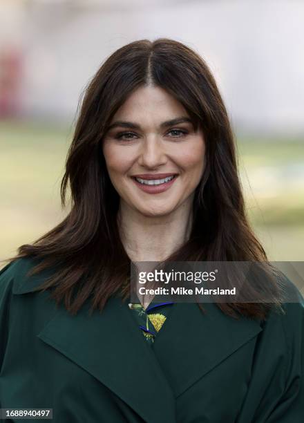 Rachel Weisz attends the Burberry show during London Fashion Week September 2023 on September 18, 2023 in London, England.