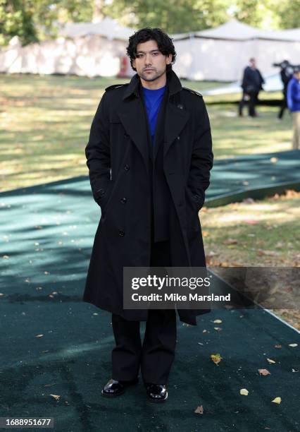 Will Sharpe attends the Burberry show during London Fashion Week September 2023 on September 18, 2023 in London, England.