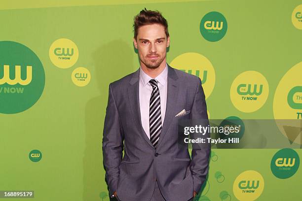 Actor Jay Ryan attends The CW Network's New York 2013 Upfront Presentation at The London Hotel on May 16, 2013 in New York City.