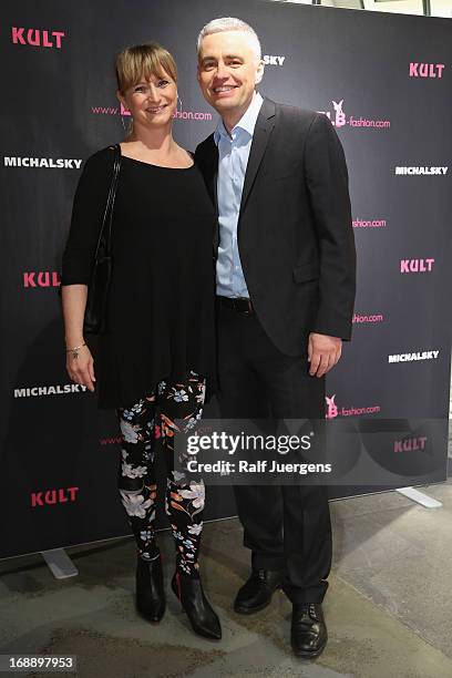 Andreas von Thien and his wife Alexandra attend the 'ELB by KULT' Store Opening on May 16, 2013 in Cologne, Germany.