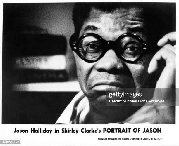 Jason Holliday in a scene from the film 'Portrait Of Jason', 1967.