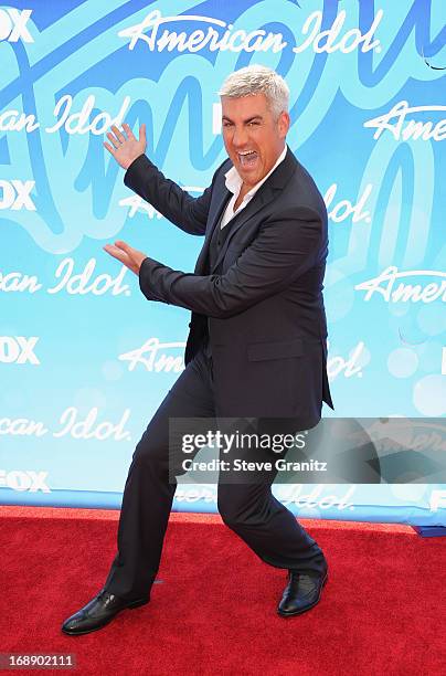 Singer Taylor Hicks arrives at FOX's "American Idol" Grand Finale at Nokia Theatre L.A. Live on May 16, 2013 in Los Angeles, California.