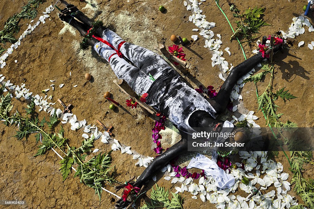 Exorcism Ritual Performed by a Spiritual Healer in Colombia