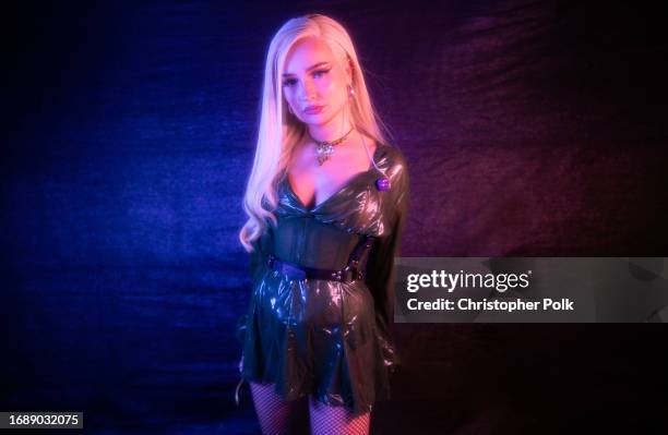 Kim Petras seen at Life Is Beautiful 2023 on September 24, 2023 in Las Vegas, Nevada.