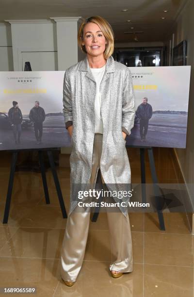 Cat Deeley attends the "Ballywalter" London premiere at The May Fair Hotel on September 18, 2023 in London, England.