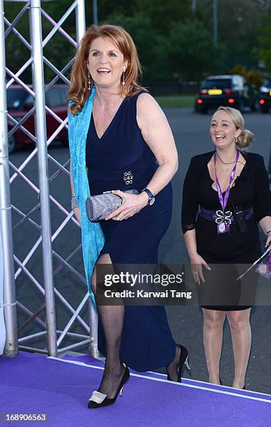 Sarah Ferguson, Duchess of York attends The Butterfly Ball: A Sensory Experience in aid of the Caudwell Children's charity at Battersea Evolution on...