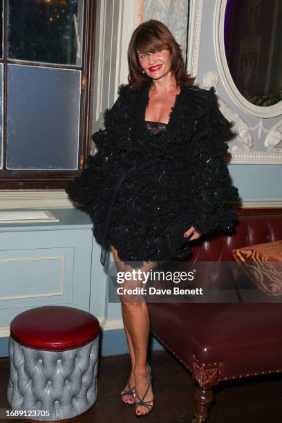 Helena Christensen attends the Coco de Mer 2023 Icons collection launch event hosted by Helena Christensen and Charli Howard on September 18, 2023 in...