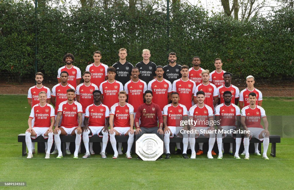 Arsenal Men's First Team Squad 2023/24