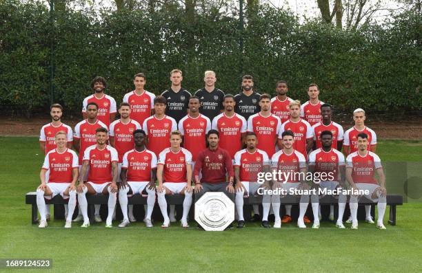 Arsenal Men's First Team Squad 2023/24, Nachrichtenfoto